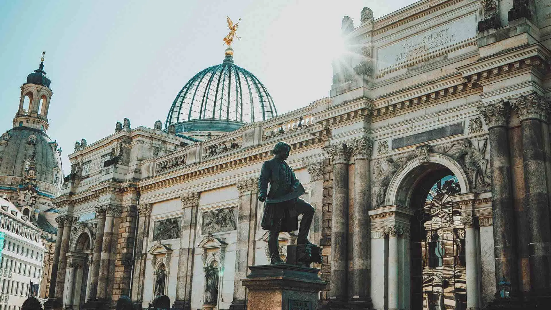 Ansicht auf das Stadtbild von Dresden – Standort Ihres Securitas Sicherheitsdienstes für umfassende Sicherheitslösungen vor Ort
